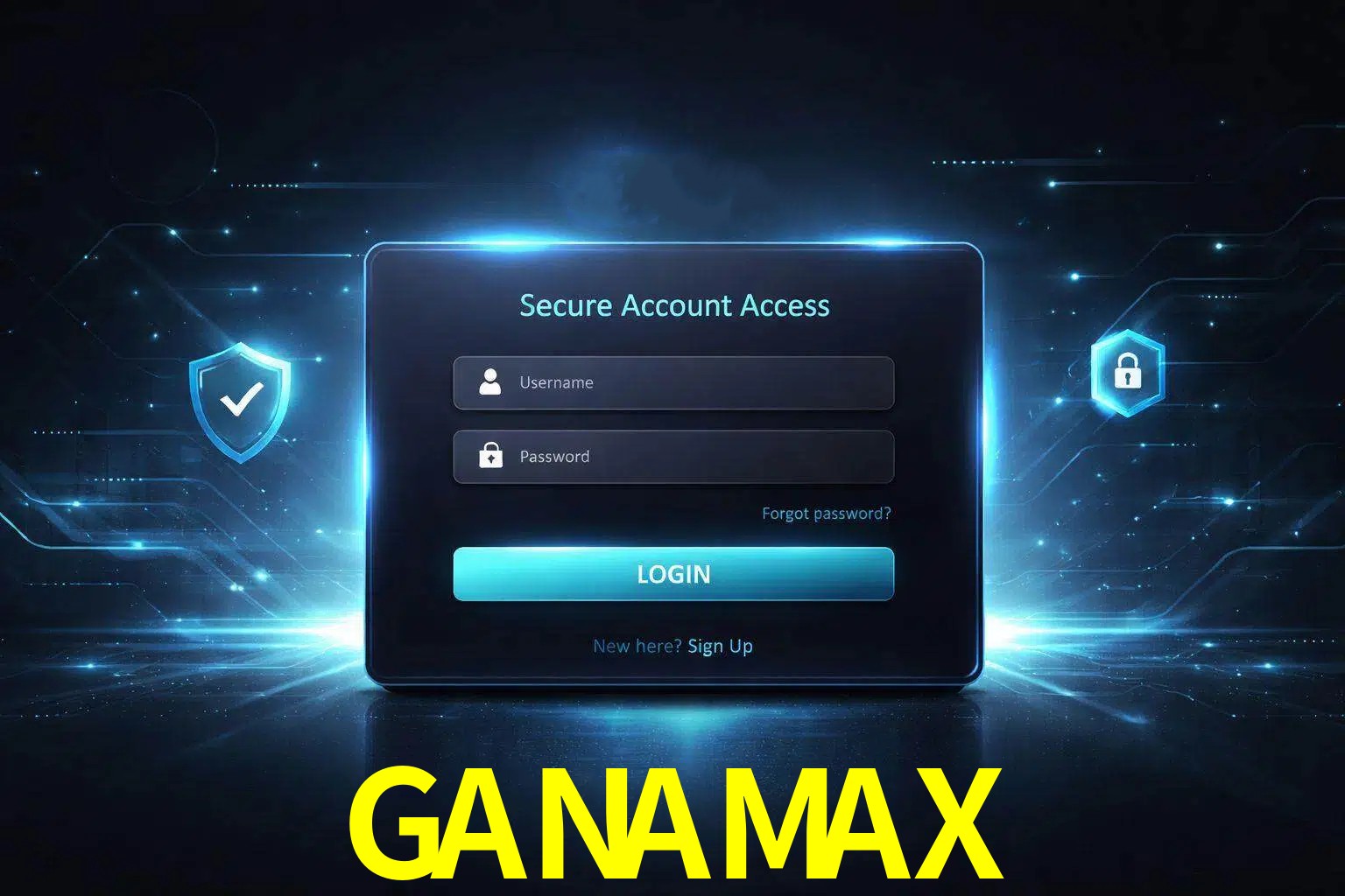 Pantalla de inicio de sesión de cuenta GANAMAX para usuarios en México
