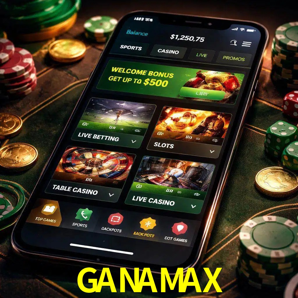 Diseño de juegos móviles GANAMAX para usuarios en México